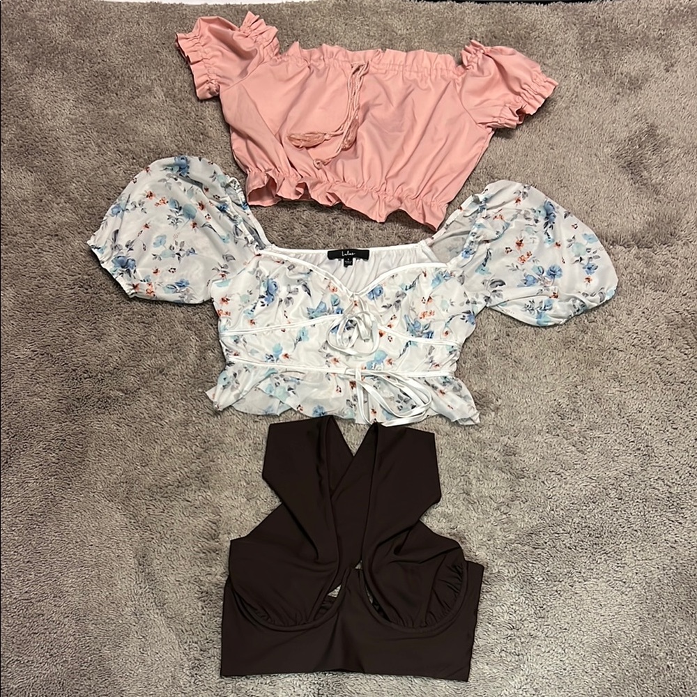 Crop Top Bundle Size Small